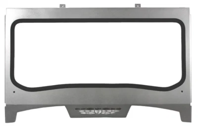 Pro Armor Front Windshield Titanium Matte Metallic Polaris RZR XP 4 Turbo S 19+