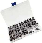 AUTSUPPL Professional Manicure Drill Bits Set 104pcs Nail Grinding Head Cuticle Clean Tool Kit Nail Drill Tool Box for Salon Personal Use
