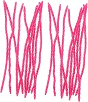 COMPUKAS 20pcs Spiral Curl Rods Perm Roller for Women Flexible Hair Curling Tools for Long Hair No Heat Safe Styling