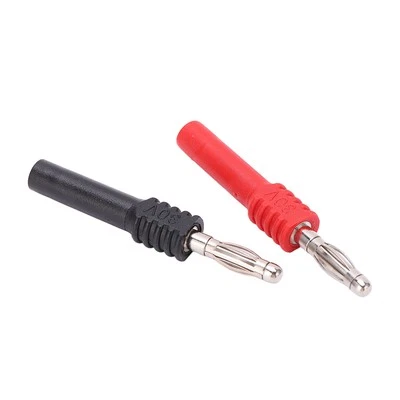 5Set J.20025 Banana Plug Connector 4mm Male To 2mm Female Banana Connector