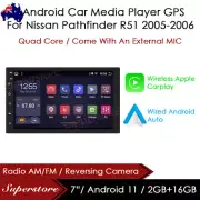 7" CarPlay Android 12 Auto Car Stereo GPS Head Unit For Nissan Pathfinder R51