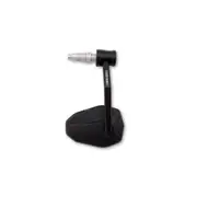 HIGHSIDER VICTORY RIM handlebar end mirror with LED turn signal/position light Mirror, black