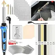 Eacam 100W Plastic Welding kit, 2-In-1 Plastic Welder & Soldering Iron Gun, 3-Speed Temperature Control Soldering Iron Gun For Bumper Kayak Repair Heat Repair Tool