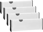 Expandable Drawer Organizers Dividers 4 Pack Adjustable Bedroom Closet Kitchen
