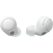 Sony Headphones, True Wireless Noise Canceling, Bluetooth White
