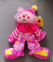 Beanie Kids - Zany the Clown Bear Mint Tag 2006 Story Book