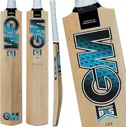 Gunn & Moore GM Cricket Bat - Kashmir Willow - HEX Grip - Available in Various Grades & Sizes for Children to Full Size