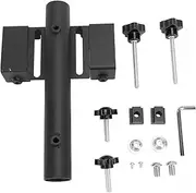 NDNCZDHC Truck Flag Pole Mount 1.3in Metal Sturdy PunchFree Flag Pole Holder for Pickup Truck