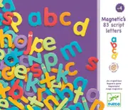 Djeco 83 Magnetic Lowercase Letters