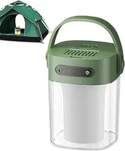 Portable Lantern Flashlight | High Brightness LED Tent Lantern USB Rechargeable - Hangable Outdoor Electric Lighting with Built-in Power Display for Power Outages