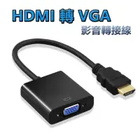 在飛比找momo購物網優惠-【LineQ】HDMI轉VGA 影像轉接線-無音源版