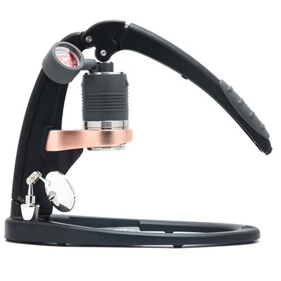 Flair UPDATED PRO 3 (Black) - All manual lever espresso maker with a stainles...