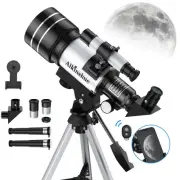 Telescope 70mm Aperture 300mm - RefractorTelescope for Astronomy Enthusiasts ...