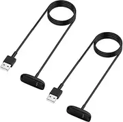 HEYUS [2 Pack] for Fitbit Inspire 2 /Ace 3 Charger, Replacement Charging Cable 3.3ft/100cm Compatible with Fitbit Inspire 2 /Ace 3 Fitness Tracker