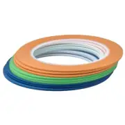 JINBING 9 Rolls Fine Line Tape High-Temp Viny Fineline Masking Tape Painters
