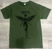 NIRVANA UTERO HEAVY METAL BAND T Shirt