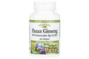 Natural Factors, HerbalFactors, Panax Ginseng, 60 Softgels