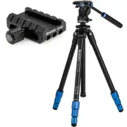 Benro TSL08AS2CSHG Picatinny Rail Clamp and SLIM Tripod Kit