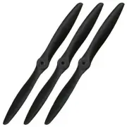 XOAR PJG 11x8 RC Model Airplane Propeller 11 Inch Nylon Nitro Glow Prop (3-Pack)