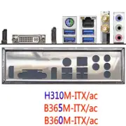 For ASRock H310M-ITX/ac B365M-ITX/ac B360M-ITX/ac I/O Shield BackPlate Bracket