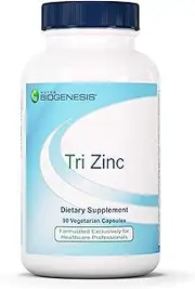 Biogenesis - Tri Zinc 90 vcaps [Health and Beauty] by Biogenesis