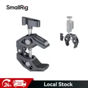 SmallRig Super Clamp,Crab-Shaped Clamp W/ 1/4", 3/8" Holes for Photographic 3755