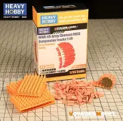 Heavy WWII US Army Sherman VVSS Suspension Tracks T-49 Fit Sherman family