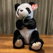 Ty Beanie Buddy LI MEI the Panda Bear 12” NWT Plush Stuffed Animal Toy Wildlife