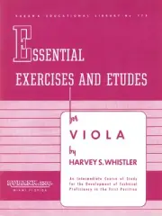 Essential Exercises & Etudes for Viola Intermediate Study Rubank Method Book