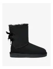 [EVERAU] Short Back Bow Boots in Black
