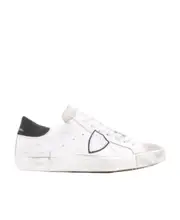 Philippe Model Round Toe Lace-Up Sneakers 44,45,46,39,40,41,42,43 White