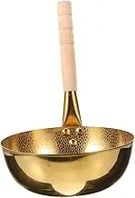 Cooking Pot Rice Noodles Pot Stainless Steel Wood Handle for Soup Instant Noodles