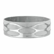 Stelton Embrace Designer Bread Basket Bowl 7 x 23 cm Accessory Stainless Steel