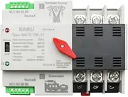 xinyee Compact Automatic Transfer Switch Electrical Selector Switches Dual Power Switch Solar Power Rail Type Household Power Transfer Switch