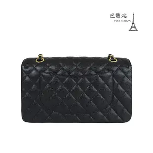 【巴黎站二手名牌專賣店】＊全新現貨＊CHANEL 香奈兒 真品＊Class Flap 經典中型金釦口蓋包COCO 25