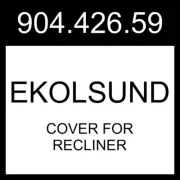 IKEA EKOLSUND Cover For Recliner Gunnared Light Brown-pink 904.426.59