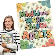 Fravsiu Word Search Puzzle Books | Travel Word Puzzles,Portable Brain Exercise Games, Entertainment Activities for Waiting Room Pastime