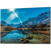 Be Still and Know Blue Sky 24 x 16 MDF Wall Art Sign Plaque