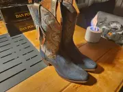 Dan Post Dp 3102 Blue Ostritch 12D