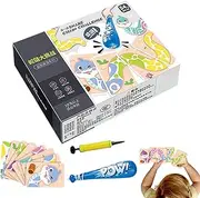 Paper Puzzles for Kids,Animal Cards Matching Puzzles - Preschool Learning Board Games, Early Educational Family Party Activities for Boys Girls 3+ Years