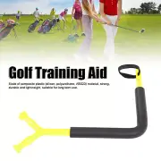 (Yellow) Swing Training Aid Swing Motion Trainer Posture AN
