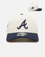 [New Era] New Era Atlanta Braves 'Oceanside' 9forty A-frame Snapback Oceanside Blue - Size ONE ONE Oceanside Blue