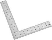 HOUDERCO Professional Right Angle Ruler Carpenter Square Tool for Woodworking and Measurement Double-sided Design and Lightweight for Easy Handling