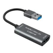 USB3.0 to 4KVideo Recording Device Support Up to 4K60hz for Streamers