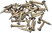 uxcell 80 Pcs Small Tiny Nails 2mmx15mm(DXL) Tiny Brass Nails Hardware Nails Small Nail for Wooden DIY Decorative Boxes Household Accessories, Bronze Tone