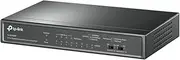 [TP-Link] 8-Port Gigabit Desktop Switch with 4-Port PoE, 10/100/1000Mbps RJ45 ports, No Configuration Required, QoS, Metal Casing, 64W PoE Budget, Network Expansion (TL-SG1008P)