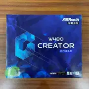 Asrock W480 Creator Motherboard LGA1200 Support 10/11th Gen Intel Core Xeon W