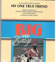 BETTE MIDLER MY ONE TRUE FRIEND SCORE & PARTS BIG AND EASY STORY KING SAGER NEW