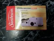 NEW! Sunbeam Portable Cordless Handheld Sewing Machine SB011. E1