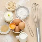 Mini 6inchs Stainless Steel Rotate Egg Beater Whisk Mixer Foamer Stirrer Tool M2